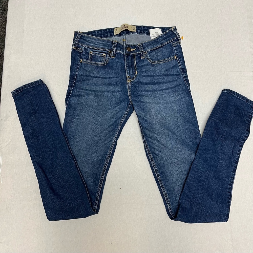 Hollister Blue Skinny Jeans